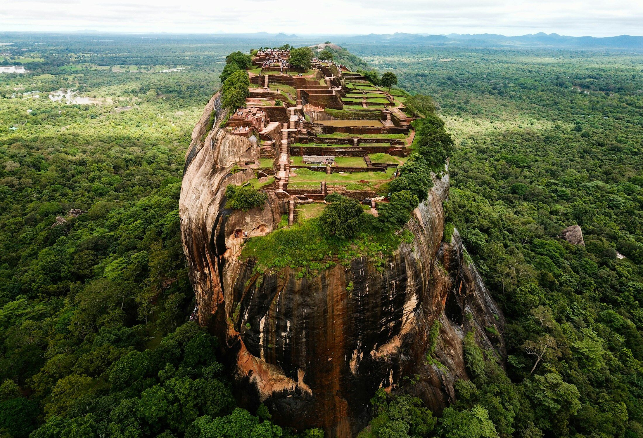 Sigiriya rock fortress in Sri Lanka